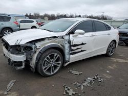 Ford Fusion Titanium salvage cars for sale: 2017 Ford Fusion Titanium