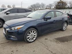 Salvage cars for sale from Copart Moraine, OH: 2017 Mazda 3 Touring