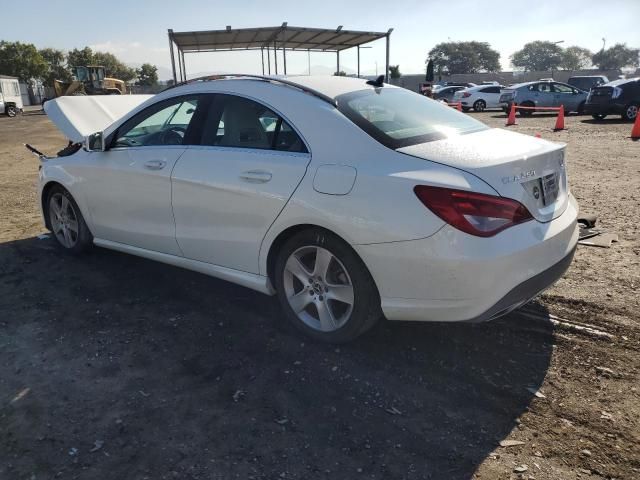 2018 Mercedes-Benz CLA 250 4matic