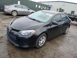 Salvage cars for sale at Harleyville, SC auction: 2014 Toyota Corolla L