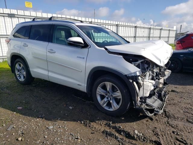 2016 Toyota Highlander Hybrid Limited