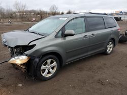 Salvage cars for sale at Columbia Station, OH auction: 2011 Toyota Sienna LE