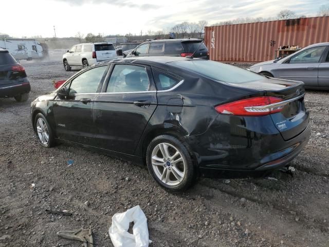 2018 Ford Fusion SE Hybrid