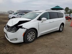 Salvage cars for sale from Copart San Diego, CA: 2017 Chrysler Pacifica Touring L