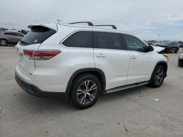 2016 Toyota Highlander XLE