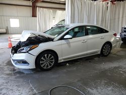 Salvage cars for sale from Copart Albany, NY: 2016 Hyundai Sonata Sport