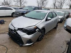 Toyota Corolla L salvage cars for sale: 2017 Toyota Corolla L