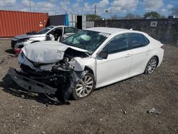 Toyota Camry le Vehiculos salvage en venta: 2020 Toyota Camry LE