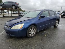 Salvage cars for sale at Rancho Cucamonga, CA auction: 2005 Honda Accord EX
