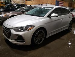 Salvage cars for sale from Copart Anchorage, AK: 2017 Hyundai Elantra Sport