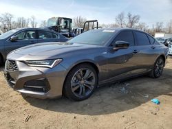 Salvage cars for sale at Baltimore, MD auction: 2023 Acura TLX A-Spec