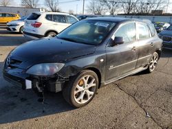 Salvage cars for sale at Moraine, OH auction: 2008 Mazda 3 Hatchback