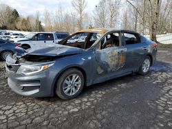 Salvage cars for sale at Portland, OR auction: 2017 KIA Optima LX