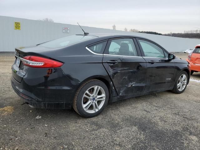 2018 Ford Fusion SE Hybrid