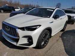 Infiniti salvage cars for sale: 2022 Infiniti QX55 Luxe