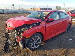 Salvage cars for sale from Copart Chicago Heights, IL: 2018 Honda Civic LX