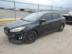 Salvage cars for sale at Houston, TX auction: 2016 Ford Focus S