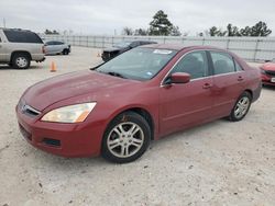 Honda Accord SE Vehiculos salvage en venta: 2007 Honda Accord SE