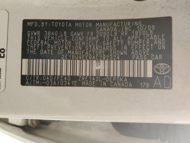 2010 Toyota Corolla Base