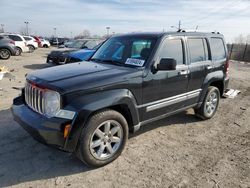 Salvage cars for sale from Copart Indianapolis, IN: 2012 Jeep Liberty Limited