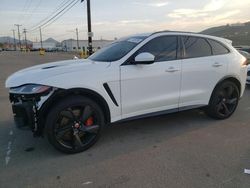 Salvage cars for sale at Colton, CA auction: 2022 Jaguar F-PACE SVR