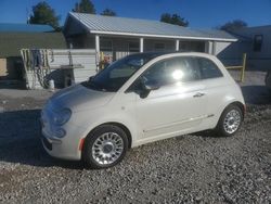 Salvage cars for sale from Copart Prairie Grove, AR: 2012 Fiat 500 Lounge