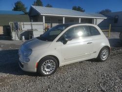 Fiat 500 salvage cars for sale: 2012 Fiat 500 Lounge