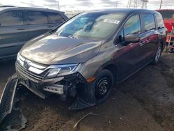 Salvage cars for sale from Copart Elgin, IL: 2019 Honda Odyssey EXL