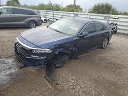 Salvage cars for sale from Copart Miami, FL: 2020 Honda Accord EX