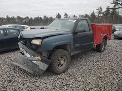 Salvage cars for sale from Copart Windham, ME: 2004 Chevrolet Silverado K2500 Heavy Duty