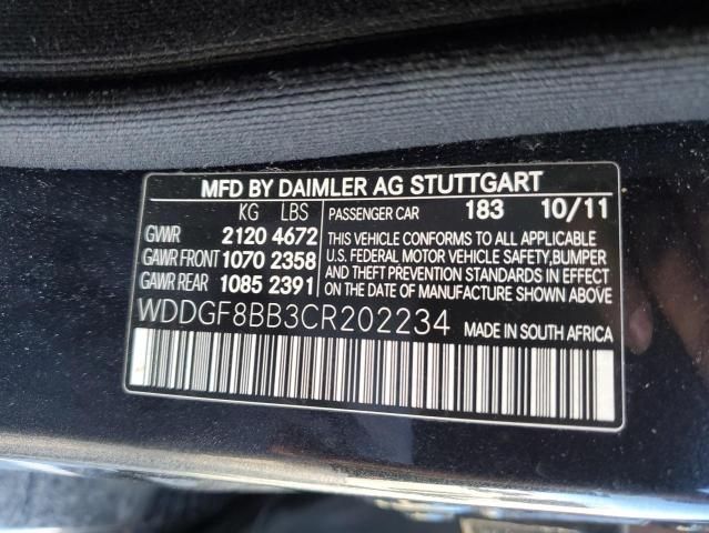 2012 Mercedes-Benz C 300 4matic