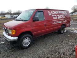 Salvage cars for sale from Copart Hillsborough, NJ: 2003 Ford Econoline E250 Van