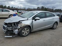 Chevrolet salvage cars for sale: 2018 Chevrolet Cruze LS