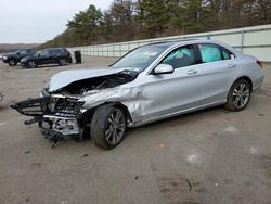 Salvage cars for sale from Copart Brookhaven, NY: 2015 Mercedes-Benz C 300 4matic