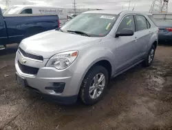 Salvage cars for sale from Copart Elgin, IL: 2013 Chevrolet Equinox LS