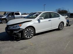 Vehiculos salvage en venta de Copart Wilmer, TX: 2017 Honda Accord Hybrid EXL