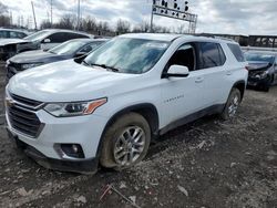 Salvage cars for sale from Copart Columbus, OH: 2018 Chevrolet Traverse LT