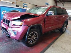 Salvage cars for sale from Copart Angola, NY: 2014 Jeep Grand Cherokee Limited