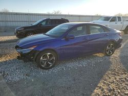 Salvage cars for sale at Kansas City, KS auction: 2023 Hyundai Elantra Limited