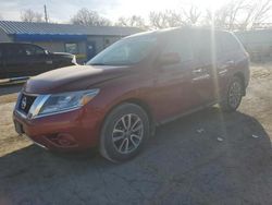 Salvage cars for sale from Copart Wichita, KS: 2015 Nissan Pathfinder S