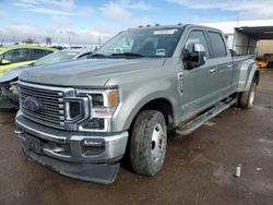 Salvage trucks for sale at Brighton, CO auction: 2020 Ford F350 Super Duty