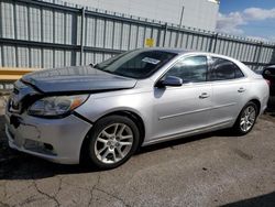 Chevrolet Malibu 1LT salvage cars for sale: 2013 Chevrolet Malibu 1LT