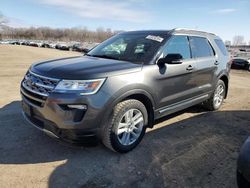 Salvage cars for sale from Copart Des Moines, IA: 2018 Ford Explorer XLT