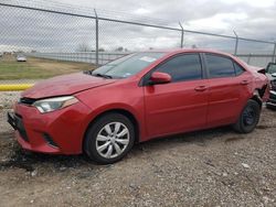 Vehiculos salvage en venta de Copart Houston, TX: 2016 Toyota Corolla L