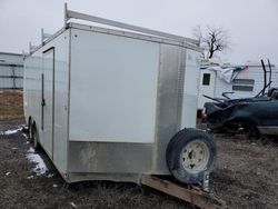 Salvage trucks for sale at Davison, MI auction: 2020 Trailers Enclosed