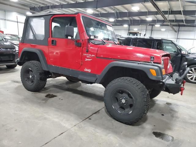 2000 Jeep Wrangler / TJ Sport