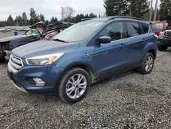 Ford salvage cars for sale: 2018 Ford Escape SE