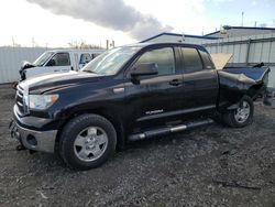 Salvage cars for sale from Copart Albany, NY: 2010 Toyota Tundra Double Cab SR5