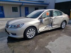 Salvage cars for sale at Fort Pierce, FL auction: 2015 Honda Accord EXL