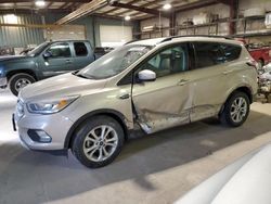 Salvage cars for sale at Eldridge, IA auction: 2018 Ford Escape SEL